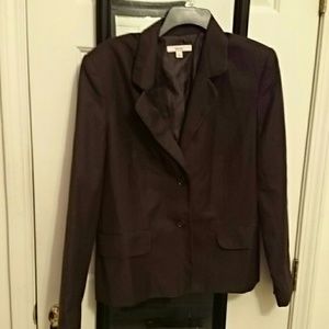 Two botton front lined blazer